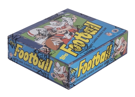 1984 Topps Football Unopened Cello Box (24 Count) – BBCE Certified